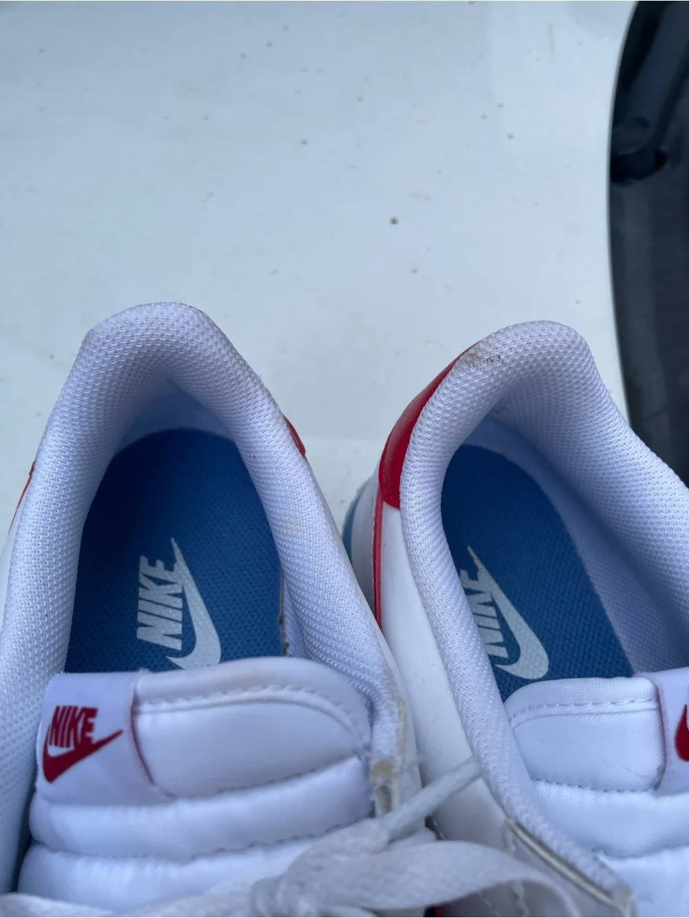 Nike Cortez White Sneakers Size 12.5 Men’s